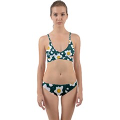 Wanna Have Some Egg? Wrap Around Bikini Set by designsbymallika