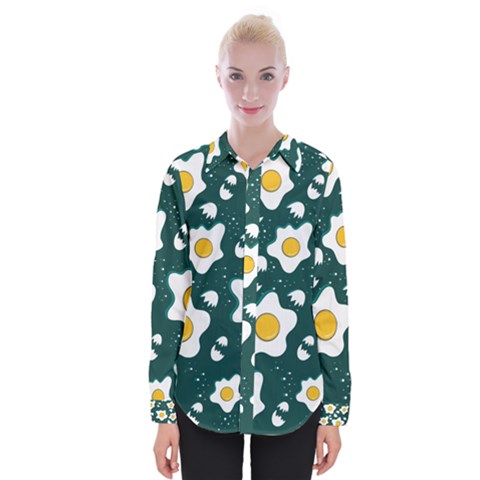 Wanna Have Some Egg? Womens Long Sleeve Shirt by designsbymallika