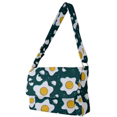 Wanna Have Some Egg? Full Print Messenger Bag (s) by designsbymallika