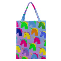 Unicorn Love Classic Tote Bag by designsbymallika