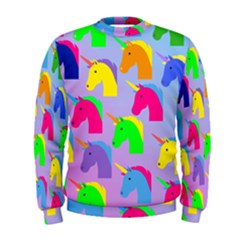 Unicorn Love Men s Sweatshirt by designsbymallika