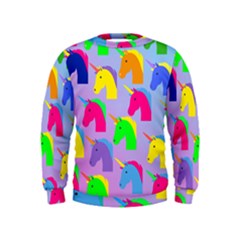 Unicorn Love Kids  Sweatshirt