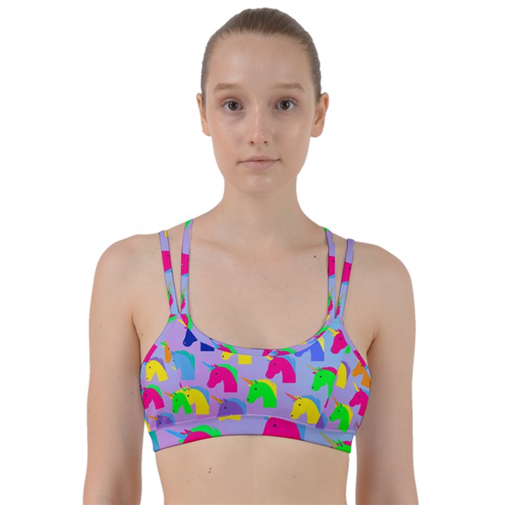 UNICORN LOVE Line Them Up Sports Bra