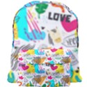 DOODLE PATTERN Giant Full Print Backpack View1