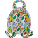 DOODLE PATTERN Travel Backpacks View2