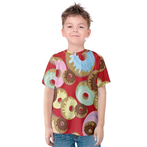 Donut  Kids  Cotton Tee by designsbymallika