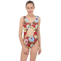 Donut  Center Cut Out Swimsuit by designsbymallika