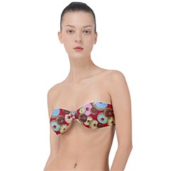 Donut  Classic Bandeau Bikini Top 