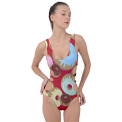 Donut  Side Cut Out Swimsuit by designsbymallika