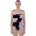 MADALA PATTERN Twist Front Tankini Set View1