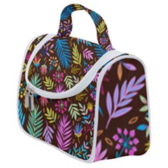 Tropical Print  Satchel Handbag by designsbymallika