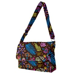 Tropical Print  Full Print Messenger Bag (s) by designsbymallika