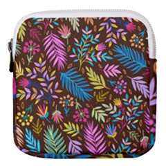 Tropical Print  Mini Square Pouch by designsbymallika