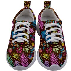 Tropical Print  Kids Athletic Shoes