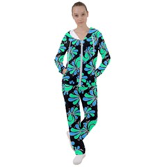 Peacock Pattern Women s Tracksuit by designsbymallika