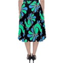 PEACOCK PATTERN Classic Midi Skirt View2