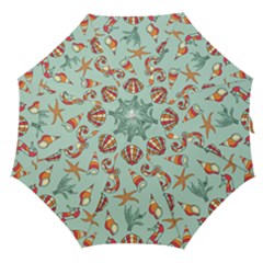 Coral Love Straight Umbrellas by designsbymallika