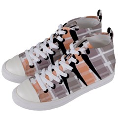 Zappwaits Court Women s Mid-top Canvas Sneakers by zappwaits