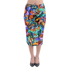 Ab 132 Midi Pencil Skirt by ArtworkByPatrick