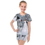 The Wonderful Winter Time Kids  Mesh Tee and Shorts Set