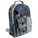 The Wonderful Winter Time Flap Pocket Backpack (Large) View2