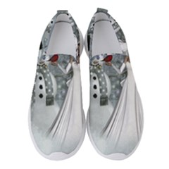 The Wonderful Winter Time Women s Slip On Sneakers by FantasyWorld7