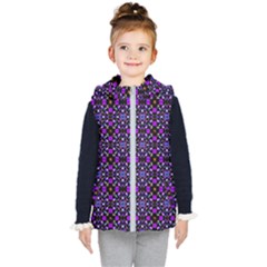 Ab 133 Kids  Hooded Puffer Vest by ArtworkByPatrick