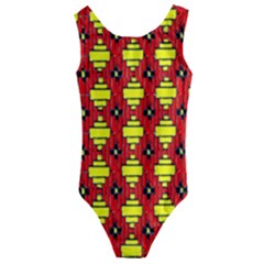 Rby 103 Kids  Cut-Out Back One Piece Swimsuit