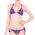 Botanical Violet Print Pattern 2 Classic Bikini Set View1