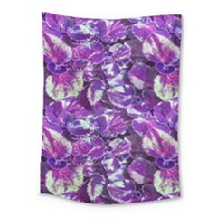 Botanical Violet Print Pattern 2 Medium Tapestry by dflcprintsclothing