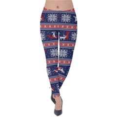 Christmas Deer Sex Velvet Leggings