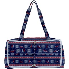 Christmas Deer Sex Multi Function Bag by dimaV