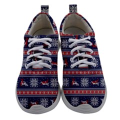 Christmas Deer Sex Women Athletic Shoes