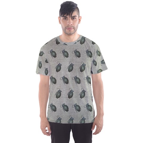 Army Green Hand Grenades Men s Sports Mesh Tee by McCallaCoultureArmyShop