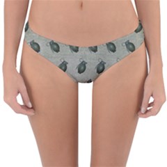 Army Green Hand Grenades Reversible Hipster Bikini Bottoms