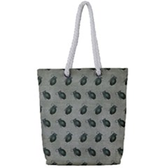 Army Green Hand Grenades Full Print Rope Handle Tote (small) by McCallaCoultureArmyShop