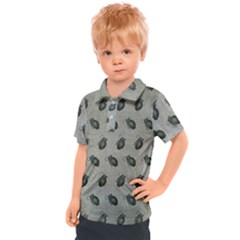 Army Green Hand Grenades Kids  Polo Tee