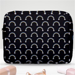 Pattern Arc En Ciel/nuages Make Up Pouch (large) by kcreatif