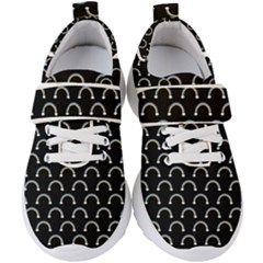 Pattern Arc En Ciel/nuages Kids  Velcro Strap Shoes by kcreatif