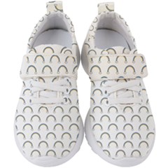 Pattern Arc En Ciel/nuagespng Kids  Velcro Strap Shoes by kcreatif