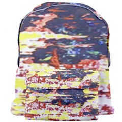 Multicolored Abstract Grunge Texture Print Giant Full Print Backpack by dflcprintsclothing