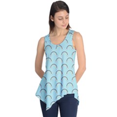 Pattern Arc En Ciel/nuages Sleeveless Tunic by kcreatif