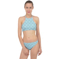 Pattern Arc En Ciel/nuages Racer Front Bikini Set by kcreatif