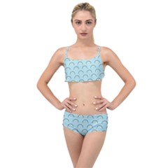 Pattern Arc En Ciel/nuages Layered Top Bikini Set by kcreatif