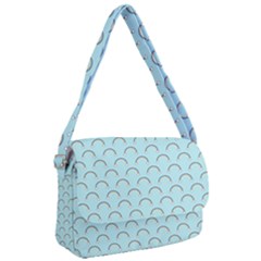 Pattern Arc En Ciel/nuages Courier Bag by kcreatif