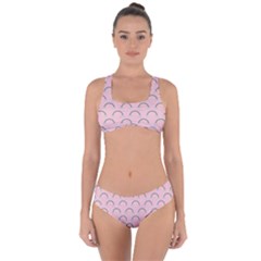 Pattern Arc En Ciel/nuages Criss Cross Bikini Set by kcreatif