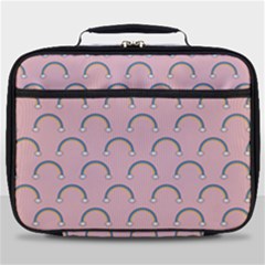 Pattern Arc En Ciel/nuages Full Print Lunch Bag by kcreatif