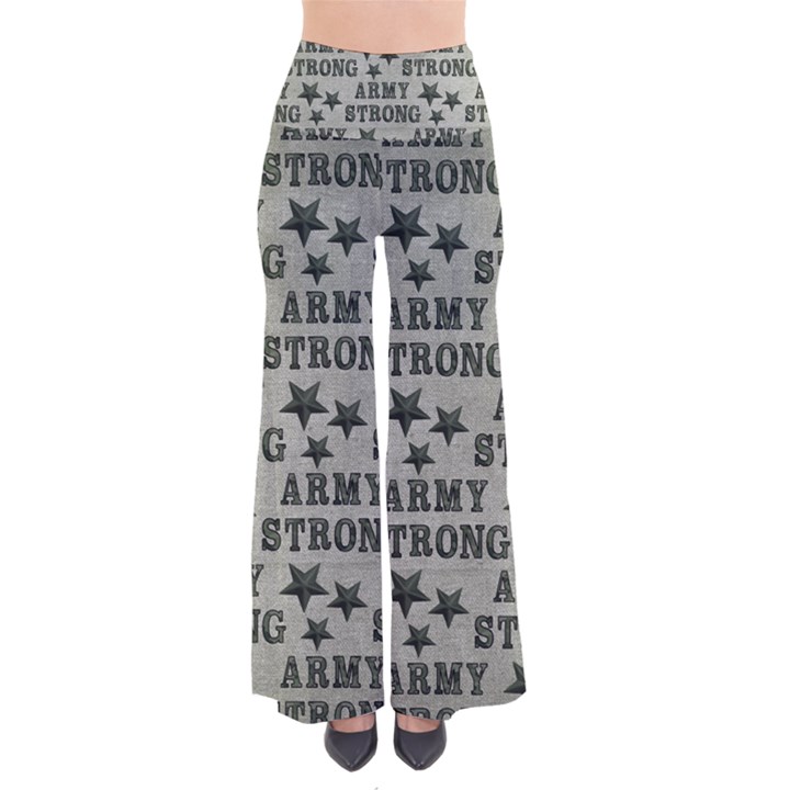 Army Stong Military So Vintage Palazzo Pants