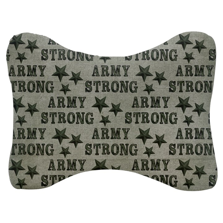 Army Stong Military Velour Seat Head Rest Cushion