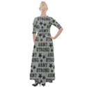 Army Stong Military Half Sleeves Maxi Dress View2